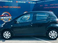 Used Toyota Aygo 68 HP (50 kW) 2013 Black Hatchback