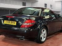 Used Mercedes SLK200 2008 Black Cabriolet