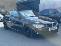 Used BMW 320 Cabriolet Sport Line 2012 Black Cabriolet