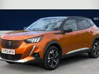 Used Peugeot e-2008 GT 100 kW (136 HP) 2021 Orange SUV