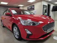 Used Ford Focus Zetec 100 HP (73 kW) 2018 Red Hatchback
