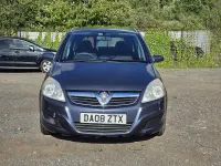 Used Vauxhall Zafira 105 HP (77 kW) 2008 Blue MPV