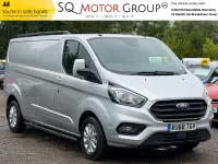 Used Ford Transit Custom Limited 130 HP (95 kW) 2018 Silver Van