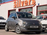 Used Fiat 500 Lounge 69 HP (50 kW) 2016 Grey Hatchback