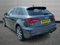 Used Audi A3 Black Edition 113 HP (83 kW) 2019 Grey Sedan