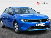 Used Vauxhall Astra Design Edition 130 HP (95 kW) 2022 Blue Hatchback