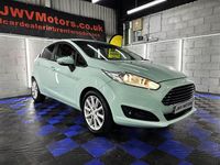 Used Ford Fiesta Titanium 2017 Green Hatchback