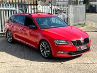 Used Skoda Superb SportLine 2017 Red Estate