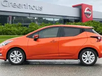 Used Nissan Micra Acenta 2020 Orange Hatchback