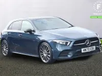 Used Mercedes A180 Exclusive 2021 Blue Hatchback