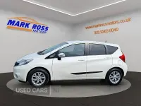 Used Nissan Note Acenta Premium 80 HP (58 kW) 2015 White Hatchback