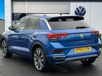 Usado VW T-Roc R-line 115 HP (84 kW) 2019 Azul SUV