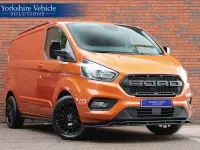 Used Ford Transit Custom Trend 130 HP (95 kW) 2019 Orange Van