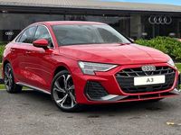 New Audi A3 S-Line 150 HP (110 kW) 2025 Red Sedan