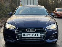 Used Audi A5 Sportback Sport 190 HP (139 kW) 2019 Blue Hatchback