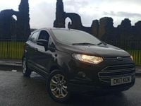 Used Ford Ecosport Zetec 95 HP (69 kW) 2017 Black SUV