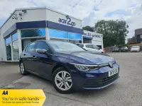 Used VW Golf VII S 150 HP (110 kW) 2021 Blue Hatchback