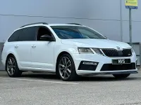 Used Skoda Octavia vRS 184 HP (135 kW) 2017 White Estate