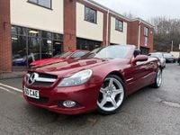 Used Mercedes SL500 2010 Red Cabriolet