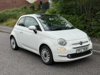 Used Fiat 500 Lounge 69 HP (50 kW) 2015 White Hatchback
