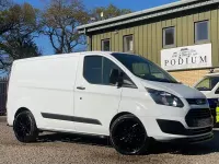 Used Ford Transit Custom 105 HP (77 kW) 2018 White Van