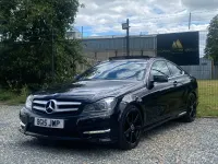 Used Mercedes C250 Sport Edition 2015 Black Coupe