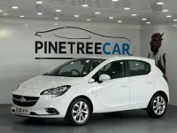 Begagnad Vauxhall Corsa SRi 90 HK (66 kW) 2016 Vit Halvkombi