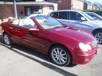 Used Mercedes CLK280 Elegance 2006 Red Cabriolet