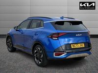 Begagnad Kia Sportage GT-Line 2023 Blå SUV