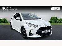 Used Toyota Yaris Hybrid Design 2024 White Hatchback