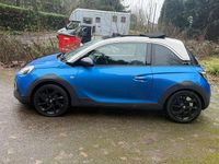 Used Vauxhall Adam Rocks 70 HP (51 kW) 2015 Blue Hatchback