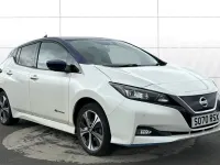 Used Nissan Leaf 160 kW (218 HP) 2019 White Hatchback