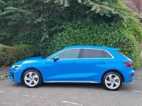 Used Audi A3 e-tron S-Line 204 HP (150 kW) 2022 Blue Hatchback