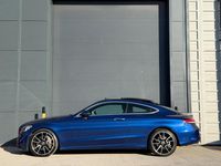 Used Mercedes C300 AMG Line Premium Plus 258 HP (189 kW) 2018 Blue Coupe