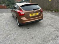 Used Ford Focus Zetec 2013 Brown Hatchback