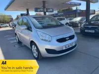Used Kia Venga 125 HP (91 kW) 2014 Silver Hatchback