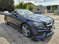 Used Mercedes E350 AMG line 2019 Blue Cabriolet