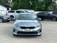 Used Kia Ceed Sportswagon 114 HP (83 kW) 2018 Silver Estate