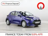 Used Toyota Yaris Hybrid 116 HP (85 kW) 2020 Blue Hatchback