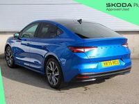 New Skoda Enyaq iV SportlinePlus 210 kW (286 HP) 2025 Race blue metallic SUV