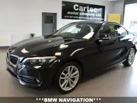 Begagnad BMW 218 Sport Line 150 HK (110 kW) 2019 Svart Sportkupé
