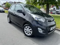 Used Kia Picanto 84 HP (61 kW) 2012 Black Hatchback