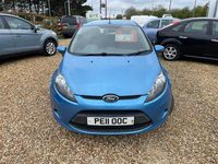 Used Ford Fiesta 95 HP (69 kW) 2011 Blue Hatchback