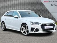 Used Audi A4 S-Line 200 HP (147 kW) 2023 White Estate