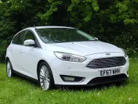 Used Ford Focus Titanium X 177 HP (130 kW) 2018 White Hatchback