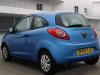Used Ford Ka Studio 69 HP (50 kW) 2009 Blue Hatchback