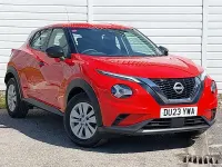 Used Nissan Juke Visia 114 HP (83 kW) 2023 Red SUV