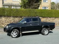 Käytetty Mitsubishi L200 Warrior 113 HP (83 kW) 2003 Musta Nouto