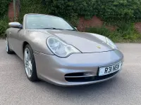 Used Porsche 911 320 HP (235 kW) 2002 Silver Cabriolet