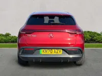 Used Mercedes EQC400 AMG line 300 kW (408 HP) 2020 Red SUV